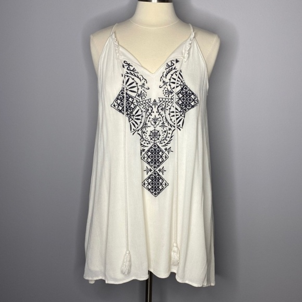 Blu Pepper‎ Boho Spaghetti Strap Tunic